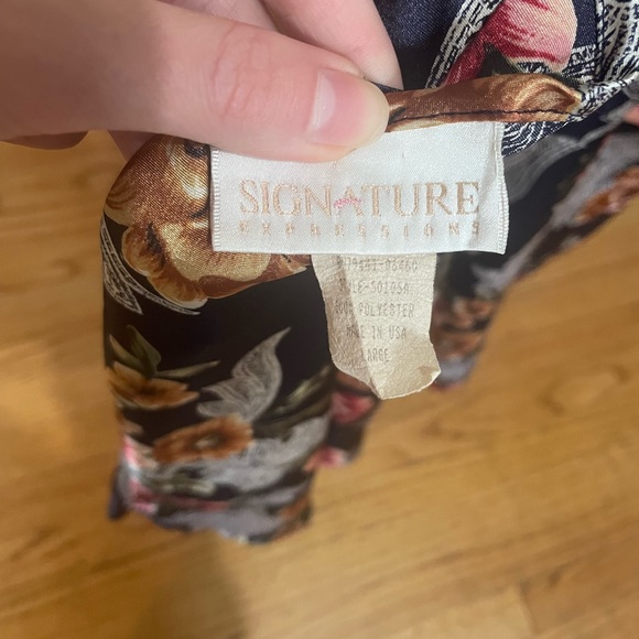 Vintage floral slip dress - Picture 4 of 5